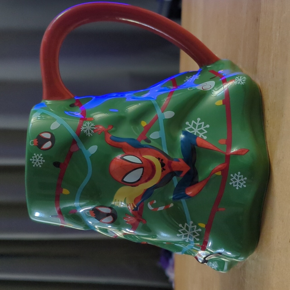 Spiderman Christmas Tree Mug